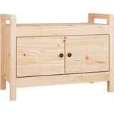  Klupa za hodnik 80 x 40 x 60 cm od masivne borovine | shoptok.hr