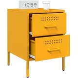  Noćni ormarići 2 kom boje senfa 36 x 39 x 50 5 cm čelični | shoptok.hr