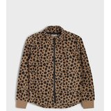 Sinsay Raspariva dukserica sa stojećim ovratnikom u leopard uzorku | shoptok.hr