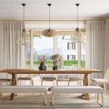  Obesna svetilka APRILLA les, (21347612) | Shoptok.si