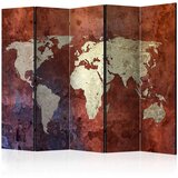  Paravan u 5 dijelova - Iron continents II [Room Dividers] 225x172 Cijene
