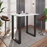 Mömax Barska Miza Xona, Bela, Črna, 110x80cm | Shoptok.si