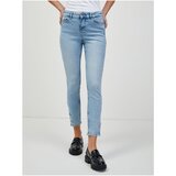 Orsay Light Blue Shortened Skinny Fit Jeans - Women | Shoptok.si