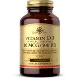 Solgar vitamin D3, 10 mcg (400 iu) – podrška zdravlju kostiju i imunitetu 100 kapsula | ePonuda.com