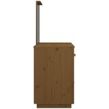  Toaletni stolić boja meda 95 x 50 x 134 cm od masivne borovine | shoptok.hr