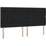  s madracem i skladištem Crna 200 x 200 cm Baršun | shoptok.hr