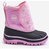 Lee Cooper Children's Velcro Snow Boots Pink | Shoptok.si
