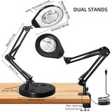 BEYAMZ LED 5x povečevalna lupa s stojalom in sponko | Shoptok.si