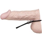 You2Toys Nastavljiv trak za penis s kroglicami (črn) | Shoptok.si