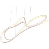 Trio Select Bela LED viseča svetilka s kovinskim senčnikom Nala – | Shoptok.si