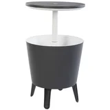 Miza ali bar Cool Bar, 30 l, siva/bela