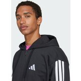 Adidas Športna jopa na zadrgo 'Essentials' črna / bela | Shoptok.si