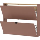 Germania Rjava preklopna/stenska omarica za čevlje v hrastovem dekorju 100x83x18 cm Ameca – | Shoptok.si