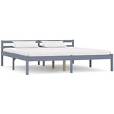  Za krevet od masivne borovine sivi 180 x 200 cm Cijene