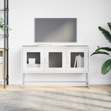 TV ormarić bijeli 100,5x39x60,5 cm hladno valjani čelik | Eponuda.com