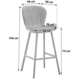 XXXL Barski Stol Ben | Shoptok.si
