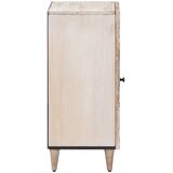  Kreveta s pohranom Bijelo 40 x 33,5 x 75 cm Čvrsto drvo manga | shoptok.hr