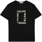 Calvin Klein Jeans Majica 'MAXI HERO' crna / prljavo bijela