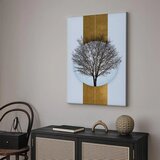  Slika - Circle of Nature (1-part) - Tree Branches in Round Composition 20x30 | shoptok.hr