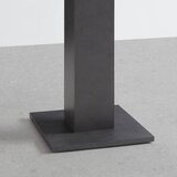 Mömax Raztegljiva Miza Tap, Barva Grafita, 90-130x90cm | Shoptok.si