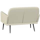  Klupa krem 107 x 80 x 81 cm od umjetne kože | shoptok.hr