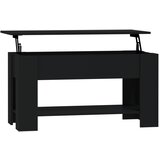 Furnova Klubska mizica črna 101x49x52 cm inženirski les, (21912924) | Shoptok.si