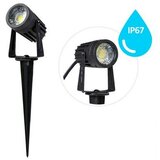  LED spoljašnje svetlo LED/3W/230V 4000K IP67 crno | Eponuda.com