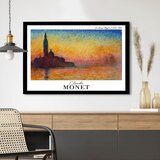WALLXPERT 4262SYHMONET-020 Višenamenska Dekorativna Slika u Ram | Eponuda.com