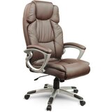 Sofotel EG-227 smeđa kožna uredska stolica | shoptok.hr