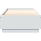  Krevetna konstrukcija s LED svjetlom Bijela 80 x 200 cm | Eponuda.com