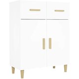  Komoda bijela 69,5x34x89 cm od konstruiranog drva | Eponuda.com