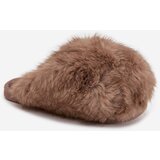 Boto Fur Ladies Slippers Brown Iseline | Shoptok.si
