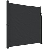  Bočna tenda na uvlačenje crna 200 x 500 cm | shoptok.hr
