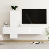 The Living Store Komplet TV omaric 3-delni bela inženirski les - TV Omarica, (21376116) | Shoptok.si