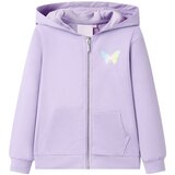  Dječja topla majica s kapuljačom ljubičasta 92 | shoptok.hr