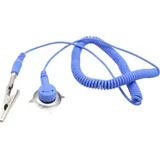 ESD kabel za uzemljenje 1.80 m stezaljka, pritisni gumb 10 mm, priključak, krokodilska stezaljka