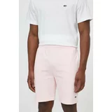 Lacoste Kratke hlače za muškarce, boja: ružičasta