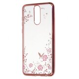 Nillkin Silikonski ovitek z rožicami za Samsung Galaxy S10 G973 - pink Cene