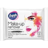 Fresh vlažne maramice za skidanje za šminke Make Up, 20 komada
