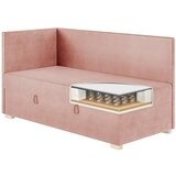 Ghado Roza kutni dječji krevet s prostorom za odlaganje s madracem 90x200 cm Flexi - | shoptok.hr