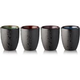 Bitz Komplet 4 črnih keramičnih termo skodelic Basics Black, 270 ml Cene