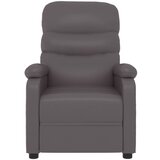  Naslonjač od umjetne kože sivi | shoptok.hr