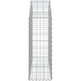 Gabionska košara s lukom 100 x 30 x 80/100 cm pocinčano željezo | shoptok.hr