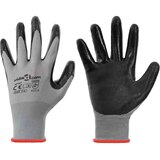 Rukavice za rad 24 pcs Siva i crna 7 / S Poliester | shoptok.hr