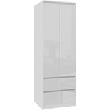AKORD OMARA ZVEZDA S 60 cm 2 VRATA 2 Predali PK BELO / BELO SJAJ, (21713848) | Shoptok.si