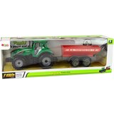 Green Tractor with Red Trailer Fractal Drive | shoptok.hr