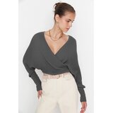 TRENDYOLMILLA ženski duks TWOAW21KZ1277, antracit-siva | Eponuda.com