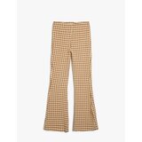 Koton Spanish Leg Leggings Pants High Waist Patterned | shoptok.hr