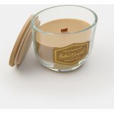 Sinsay Mirisna svijeća s drvenim fitiljem Salted Carmel Slike