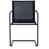 SENSUM vrtna stolica sensum ekeby (d x š x v: 55 x 58 x 86 cm, crne boje)